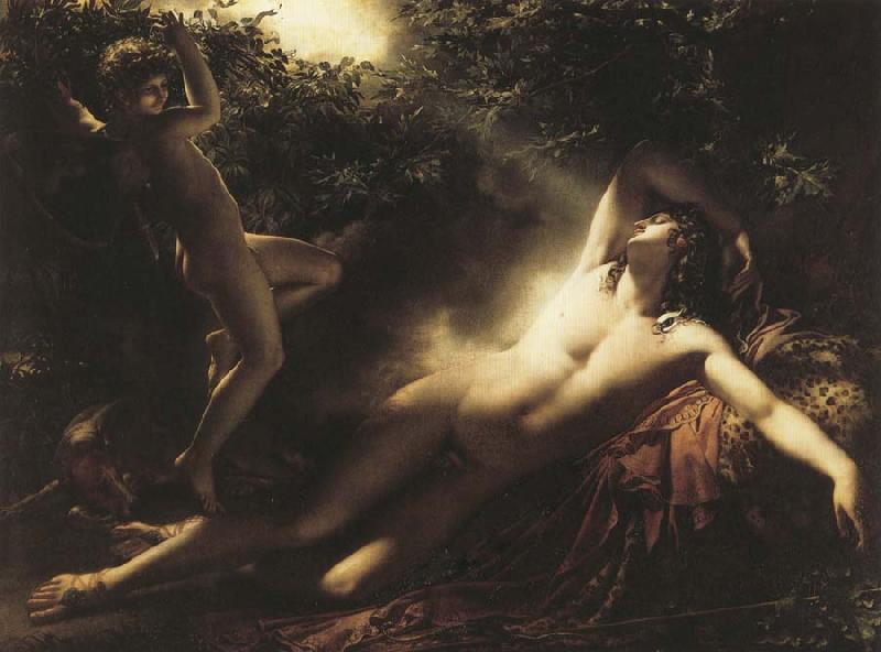 Anne-Louis Girodet-Trioson The Sleep of Endymion Sweden oil painting art